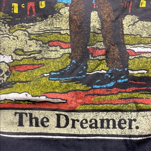 The Dreamer Graphic Black T-Shirt by a nightmare on elm street - Picture 6 of 6